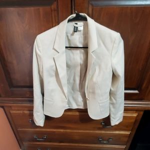 Light blush blazer